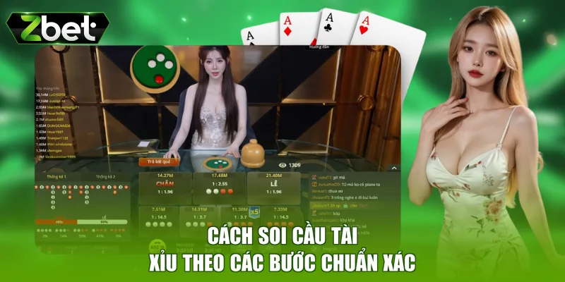 Cách soi cầu tài xỉu theo các bước chuẩn xác