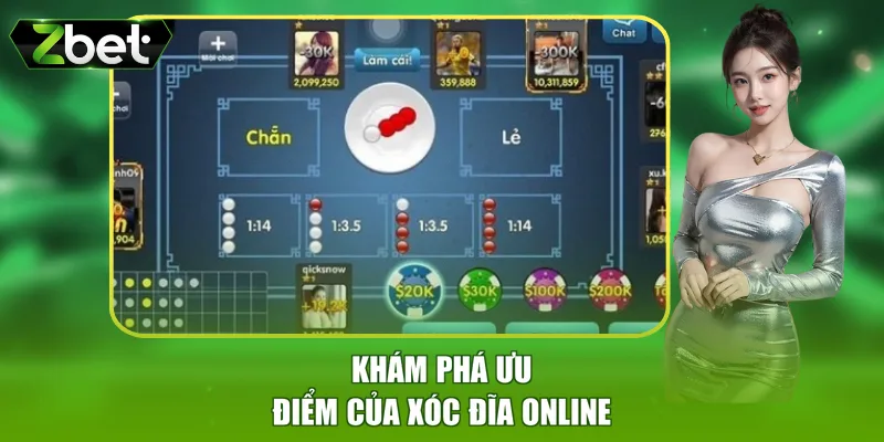 Khám Phá ưu điểm của xóc đĩa online