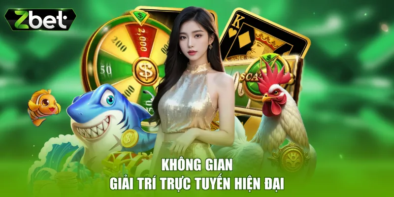 Không gian giải trí trực tuyến hiện đại