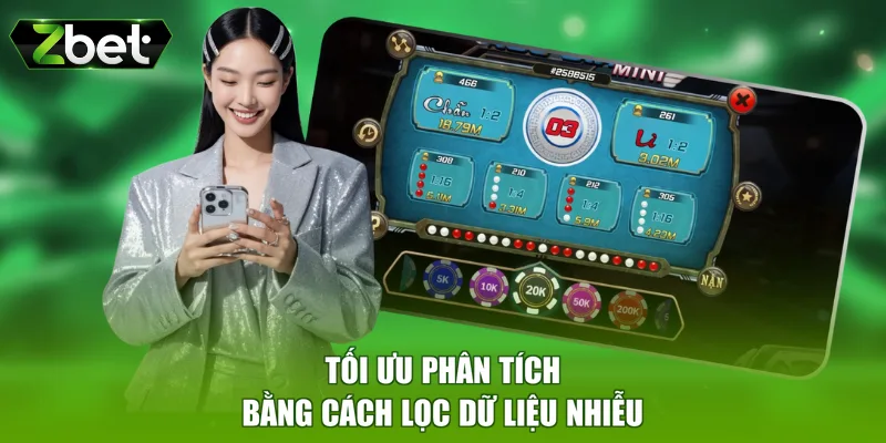 Tối ưu phân tích bằng cách lọc dữ liệu nhiễu