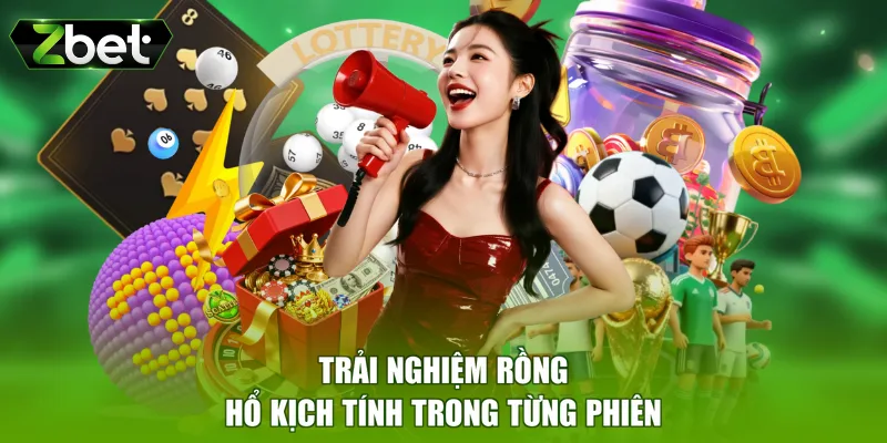 Trải nghiệm rồng hổ kịch tính trong từng phiên