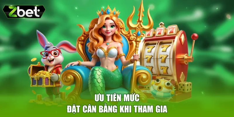 Ưu tiên mức đặt cân bằng khi tham gia